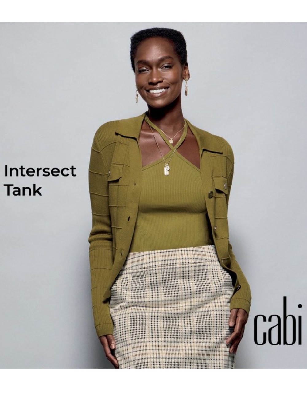 cabi 4576 Intersect Tank Size Medium